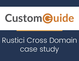 CustomGuide Rustici Cross Domain case study