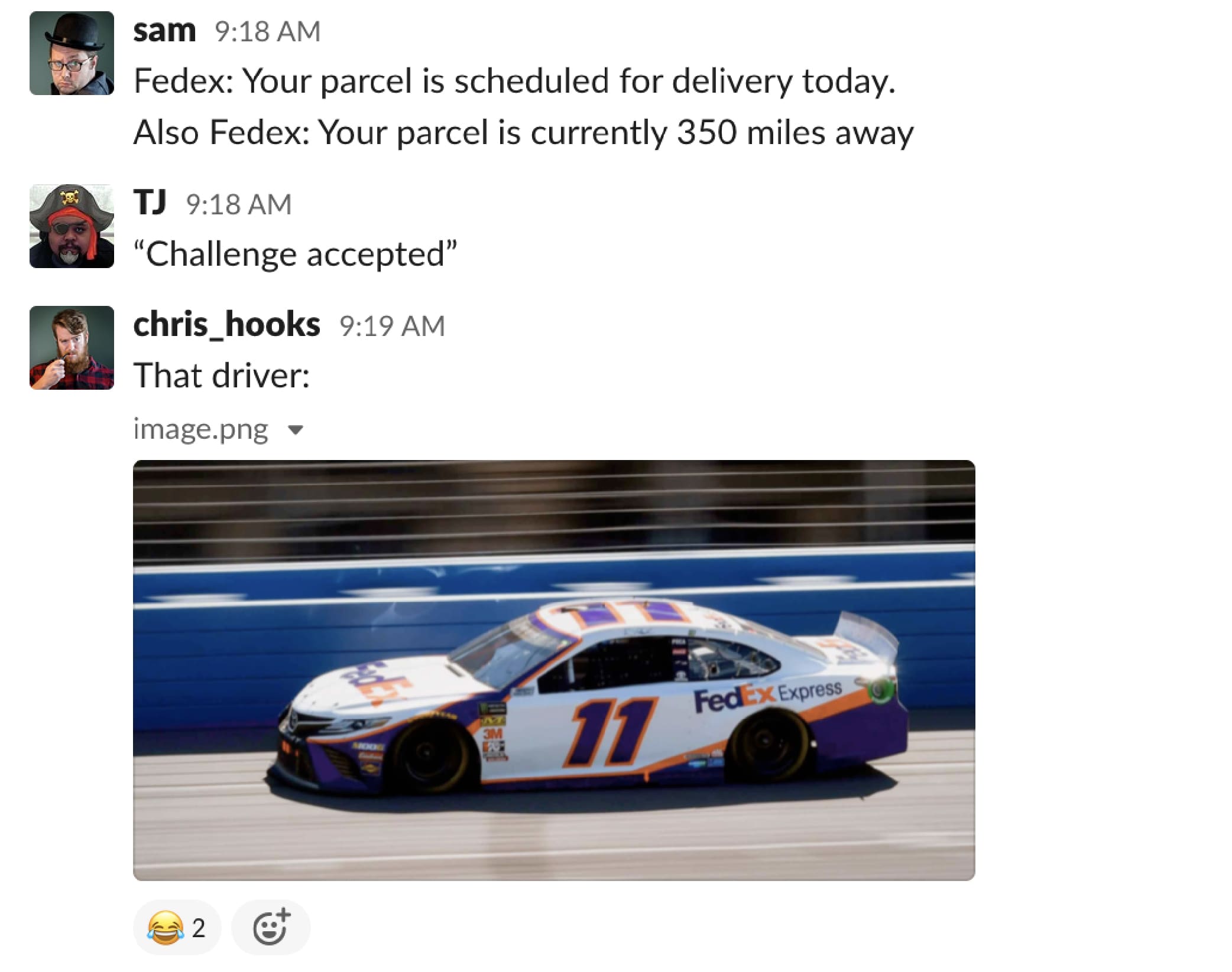 Fedex delivery